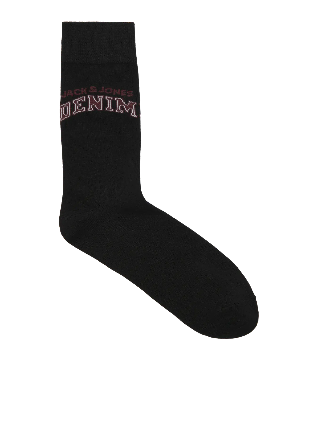 JJ LOGO 3PK SOCKS - BLACK. COCOA. SCARAB.