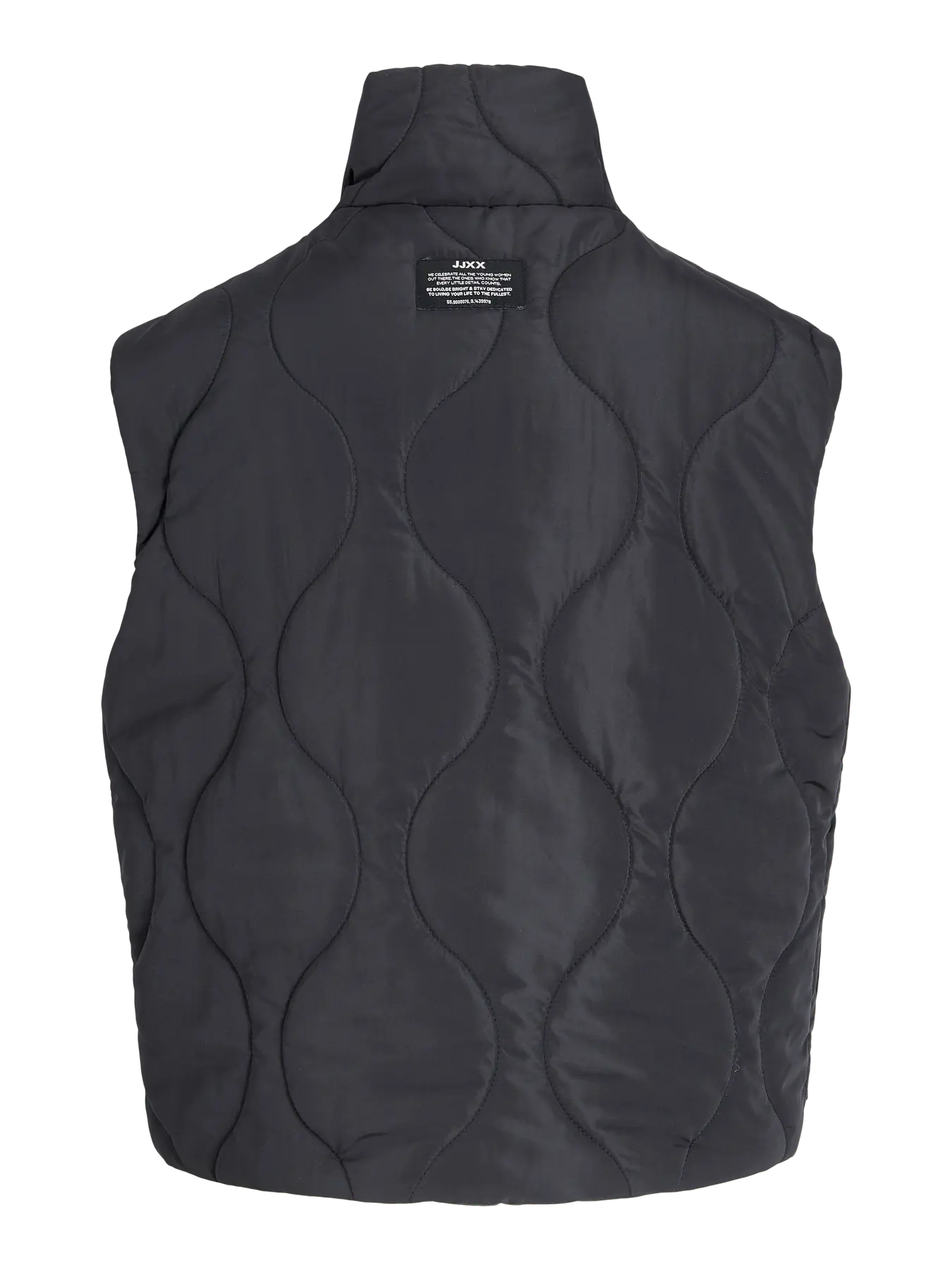 JJXX SERENA QUILTED VEST - BLACK