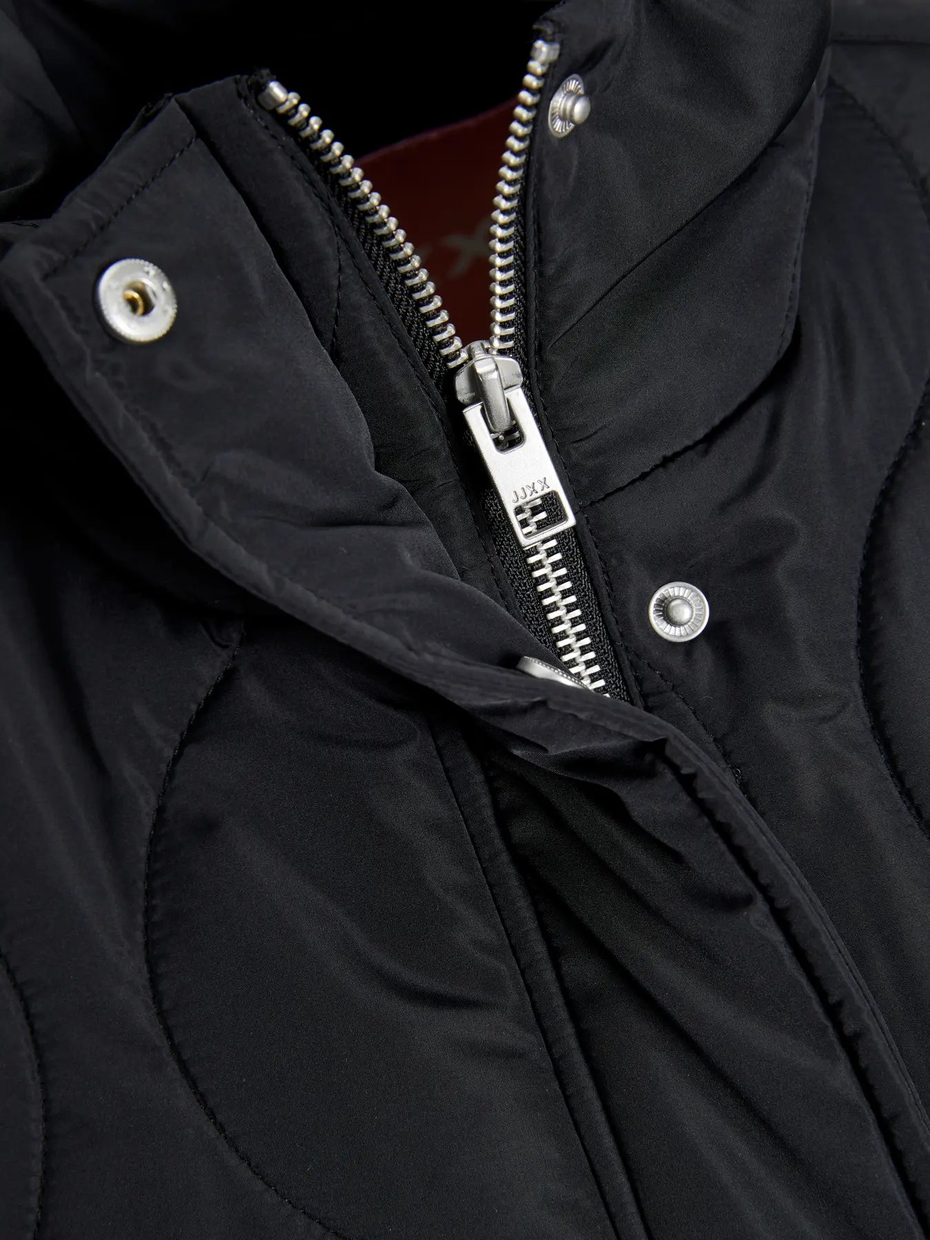 JJXX SERENA QUILTED VEST - BLACK