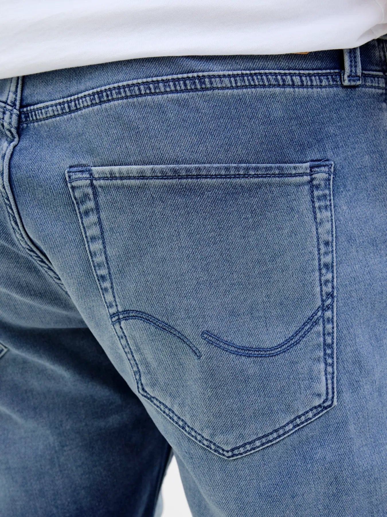 JJ RICK ICON SHORTS - BLUE DENIM