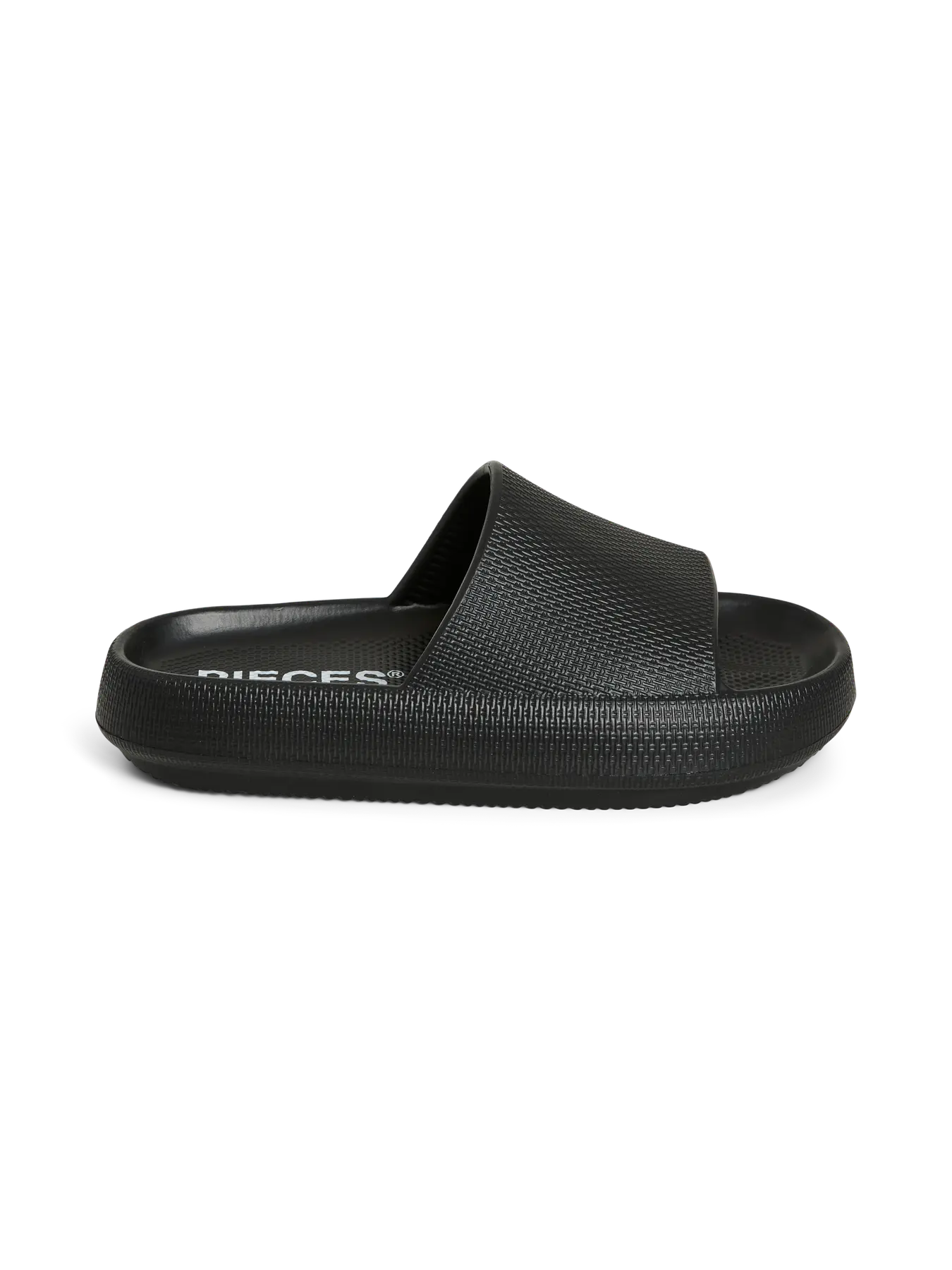 PIECES SHERY SLIDE - BLACK