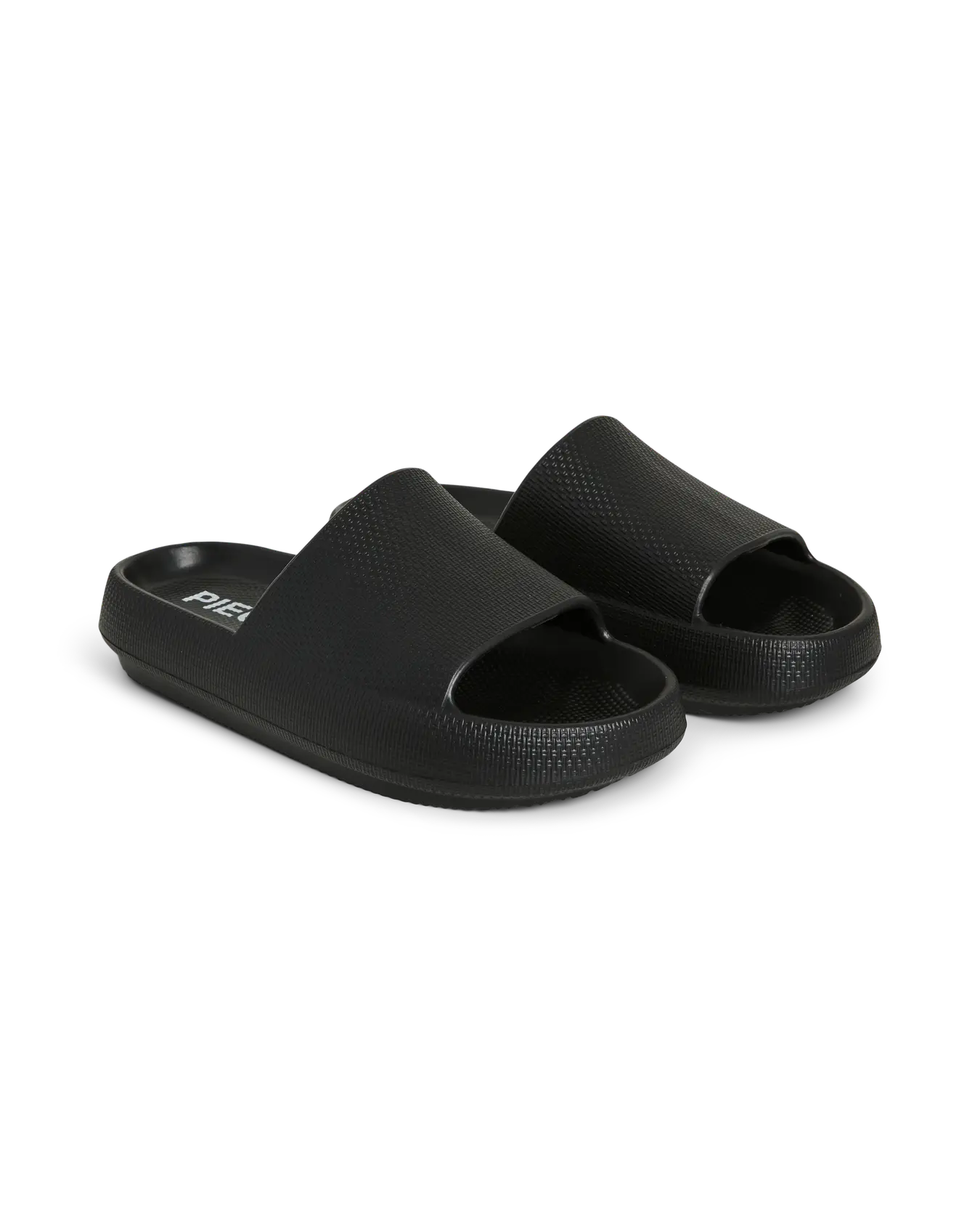 PIECES SHERY SLIDE - BLACK