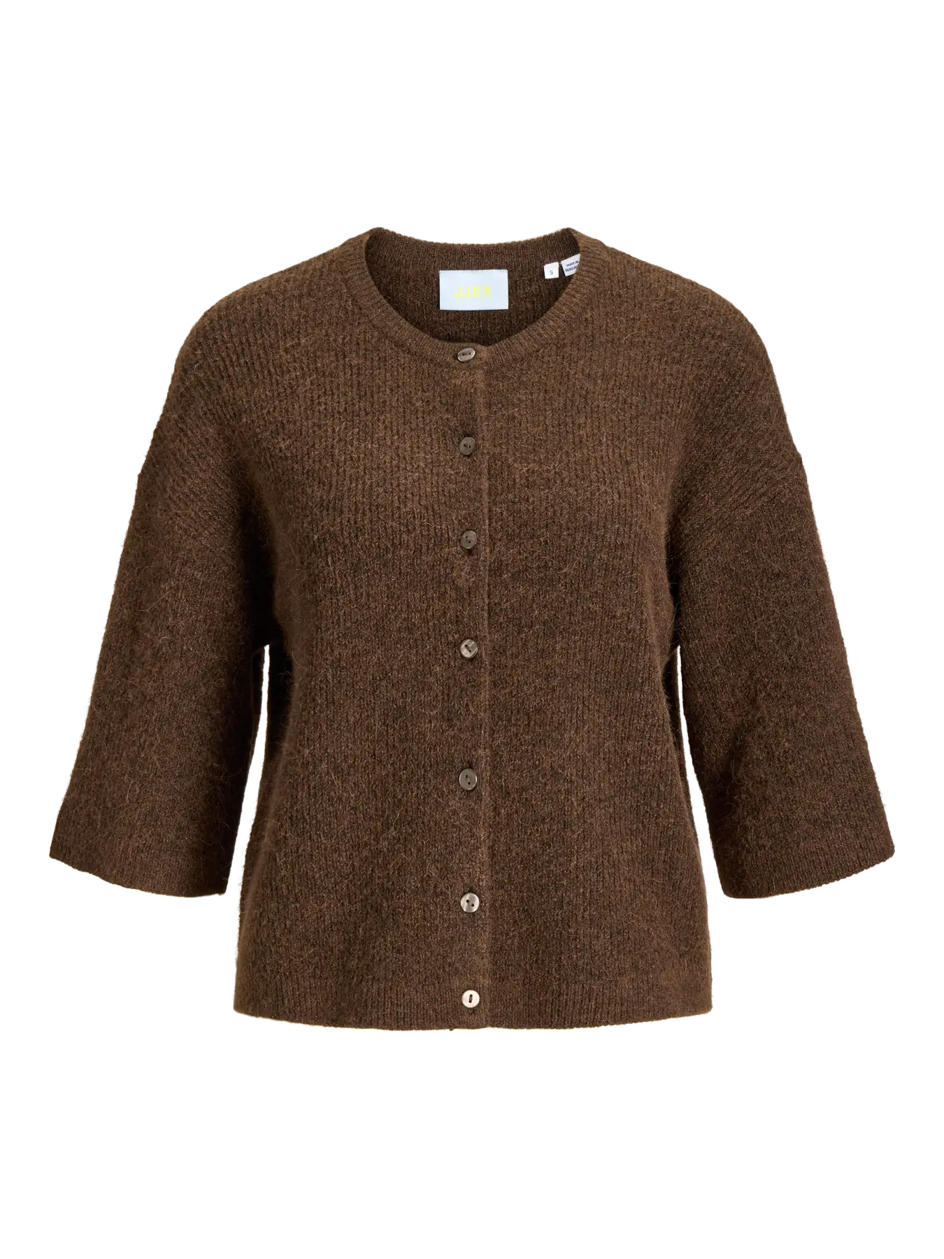 JJXX EVI SS CARDIGAN - DIMITASSE