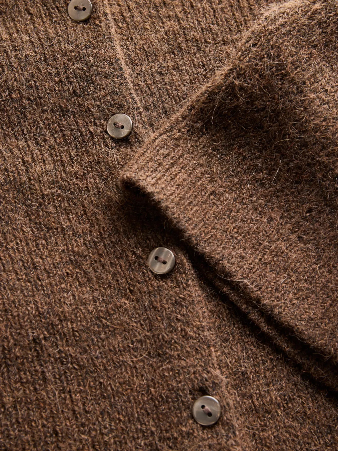 JJXX EVI SS CARDIGAN - DIMITASSE