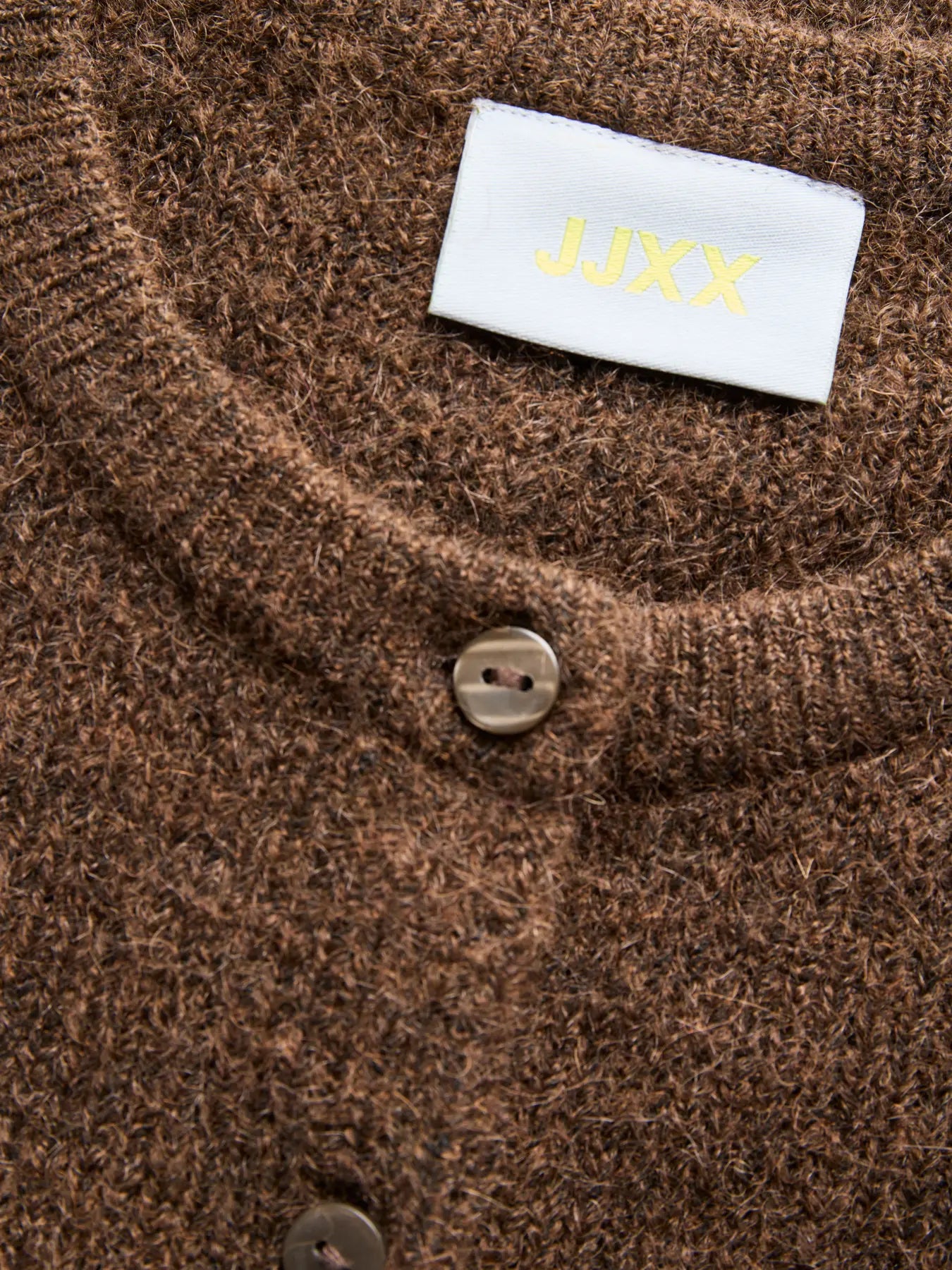 JJXX EVI SS CARDIGAN - DIMITASSE