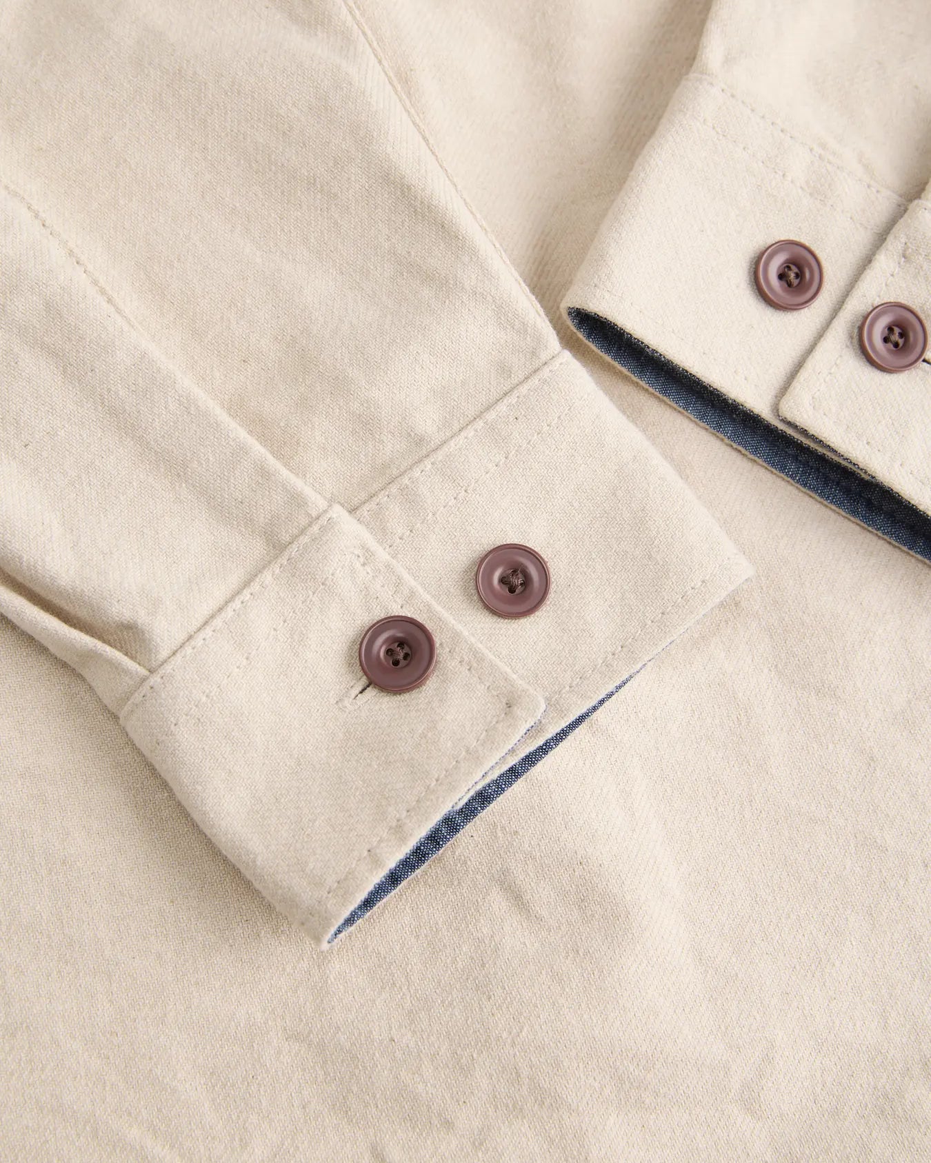 JJ IVY SOLID LS OVERSHIRT - PLAZA TAUPE