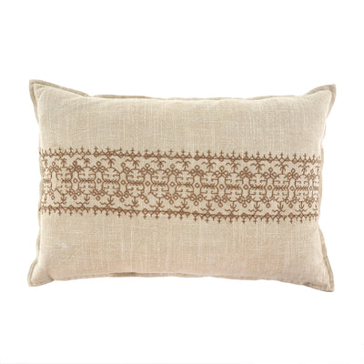 NOEMIE EMBROIDERED PILLOW