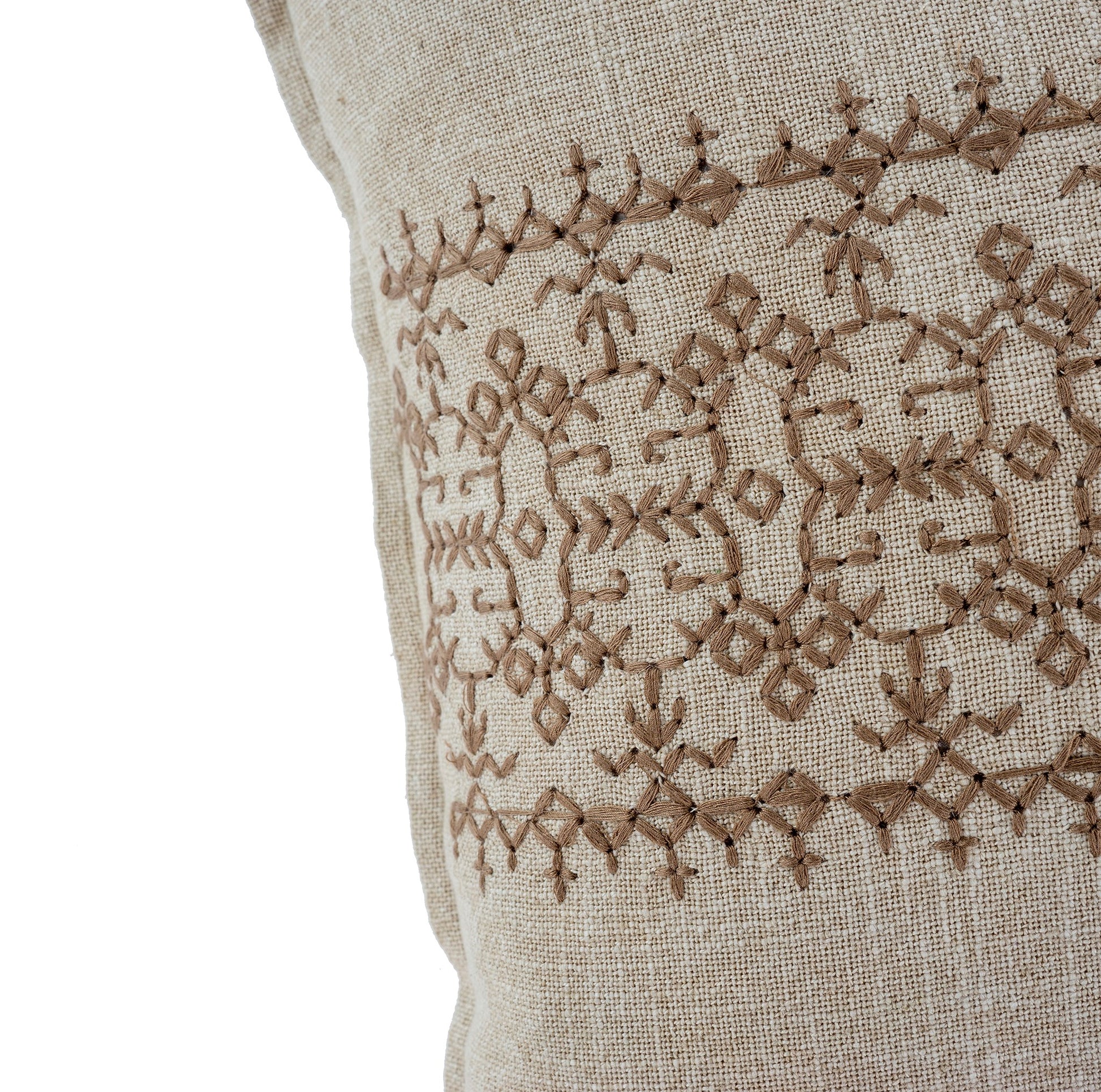 NOEMIE EMBROIDERED PILLOW