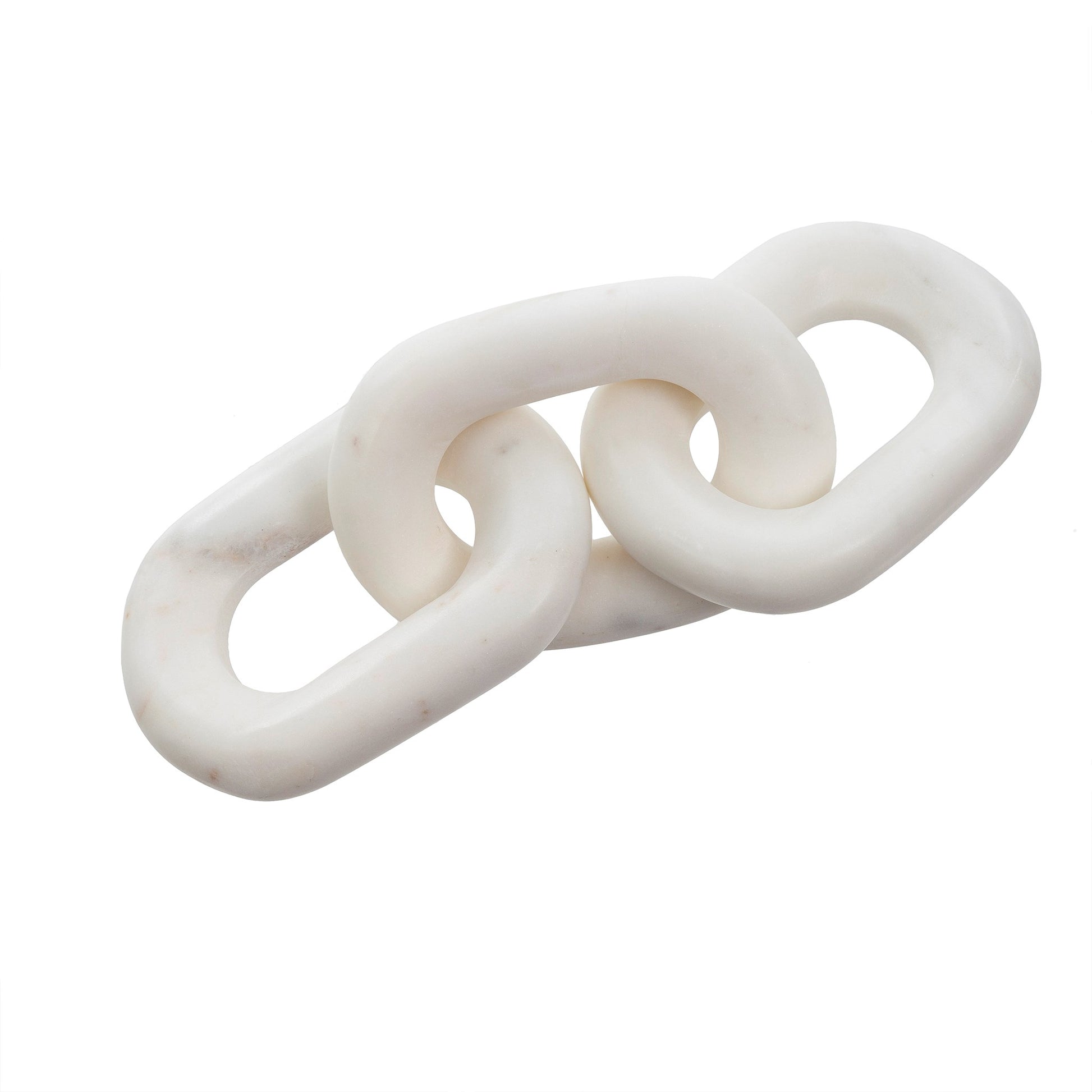 MARBLE LINKS - WHITE