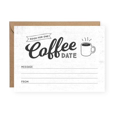 COFFEE DATE GREETING CARD