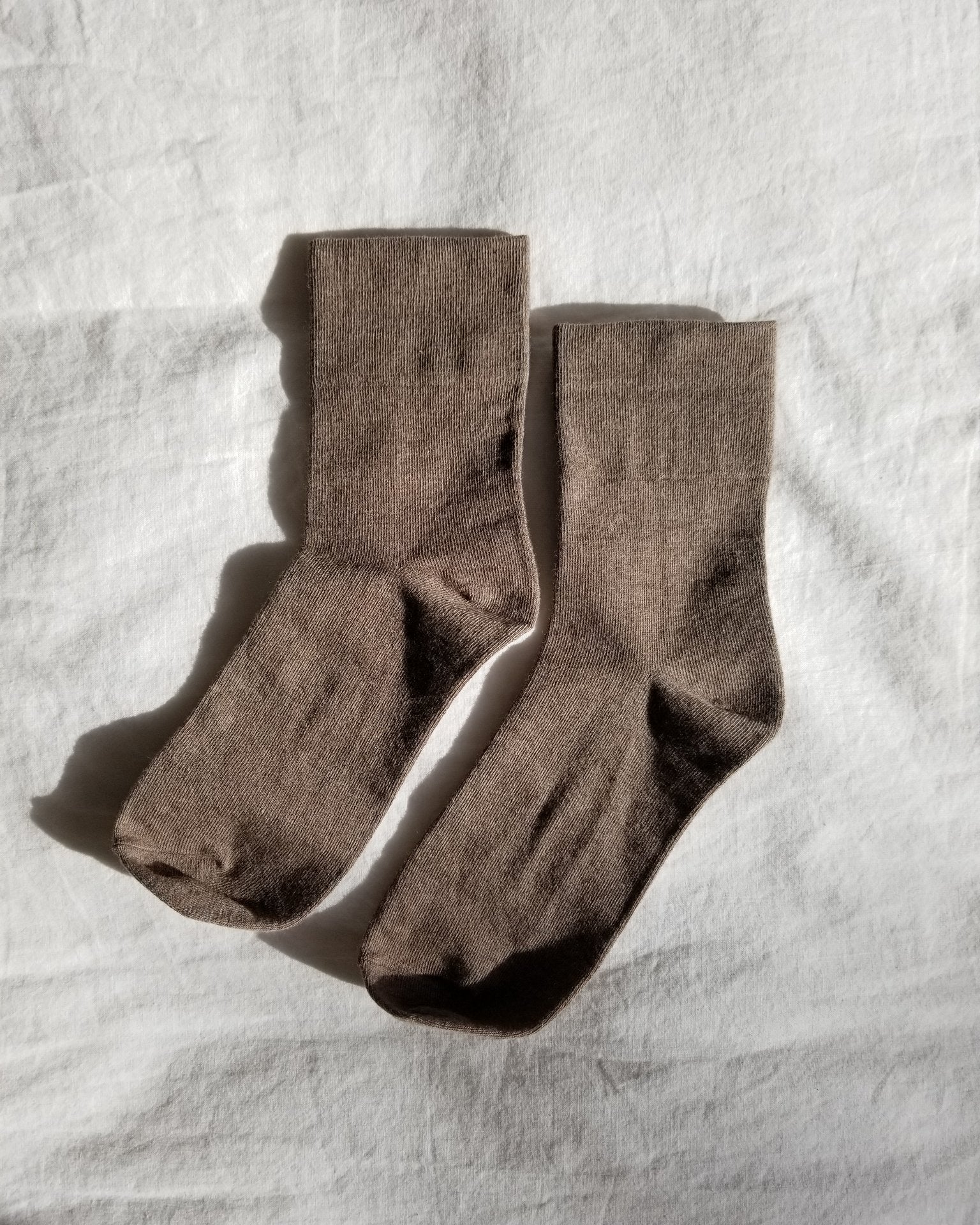 LE BON SHOPPE SNEAKER SOCKS - HT COCOA