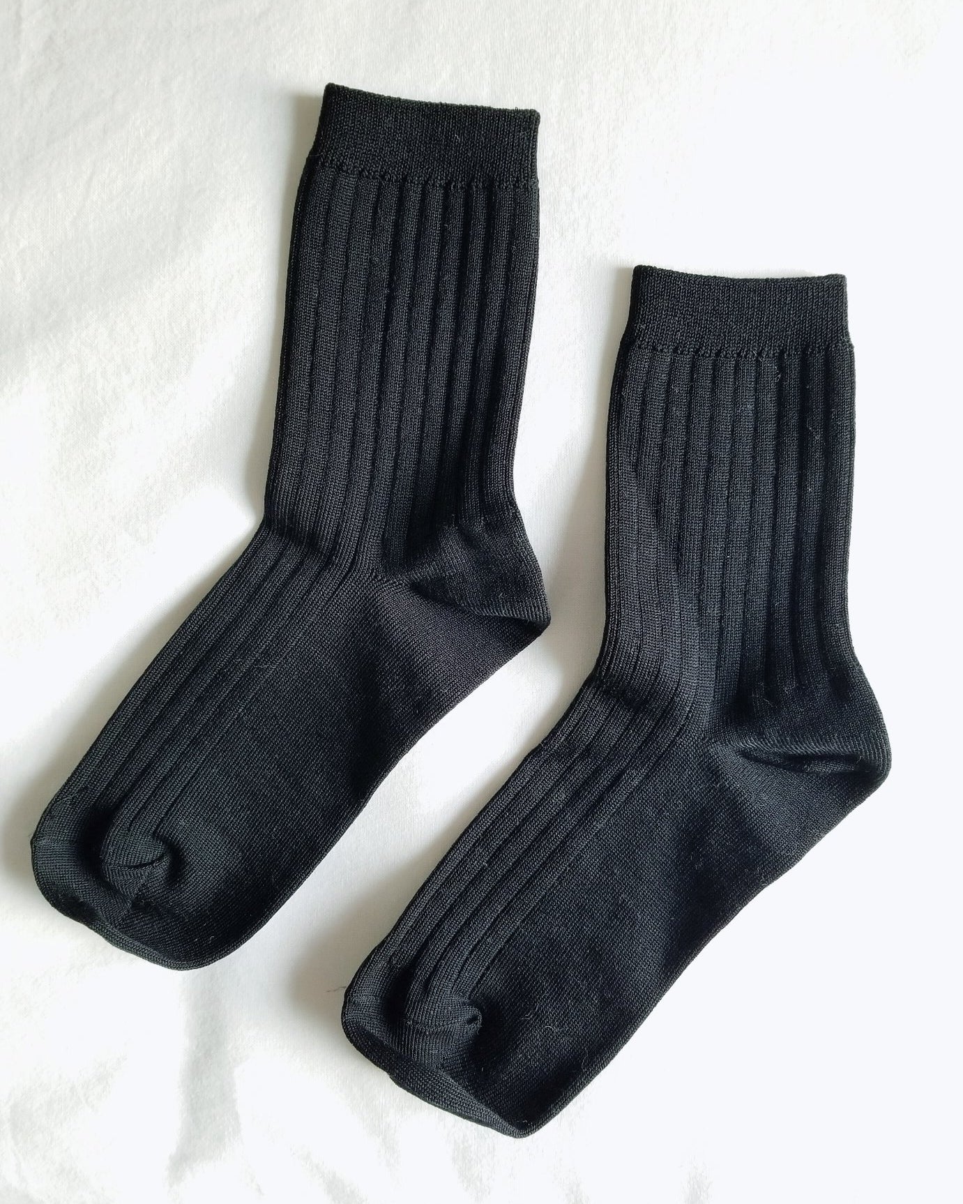 LE BON SHOPPE HER SOCKS - TRUE BLACK