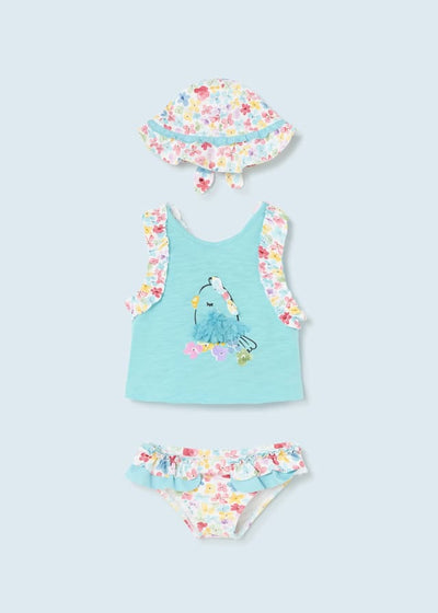 MAYORAL 3PC SWIM OUTFIT - TURQUOISE