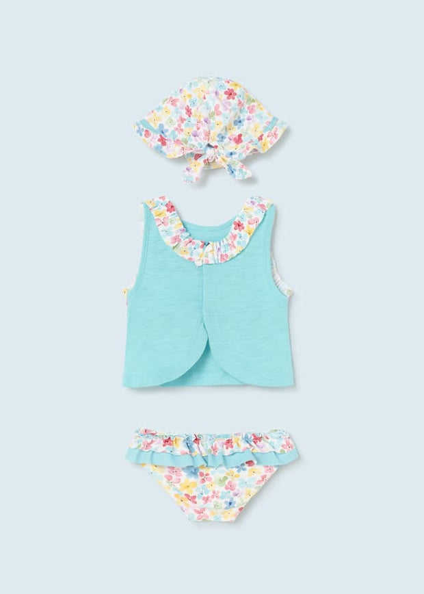 MAYORAL 3PC SWIM OUTFIT - TURQUOISE