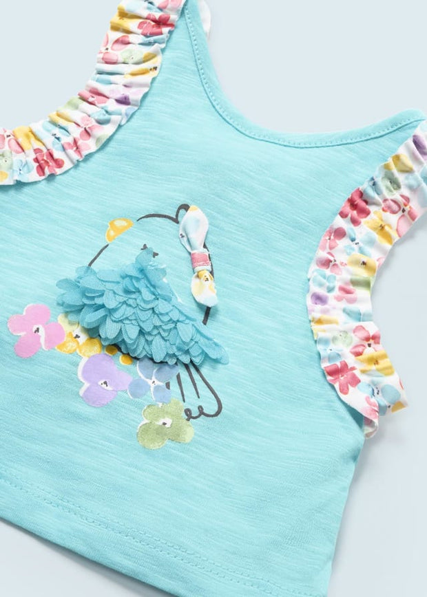 MAYORAL 3PC SWIM OUTFIT - TURQUOISE