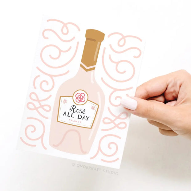 ROSE ALL DAY GREETING CARD