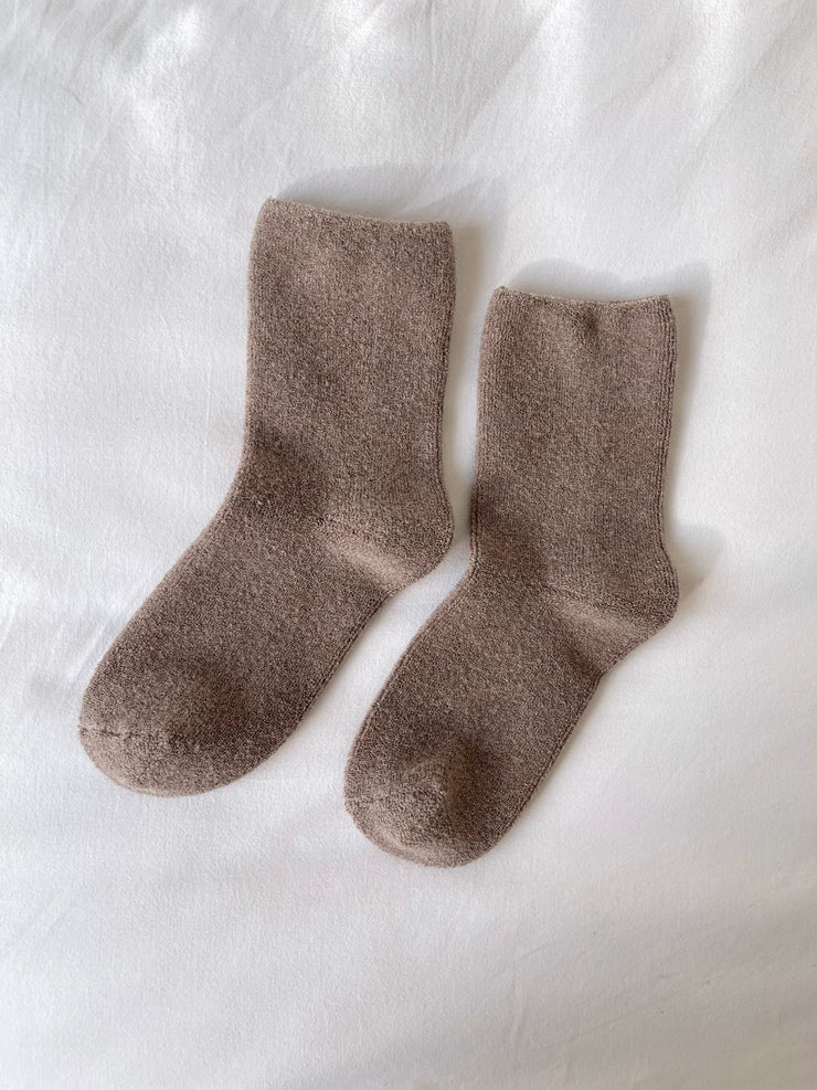 LE BON SHOPPE CLOUD SOCKS - FRAPPE