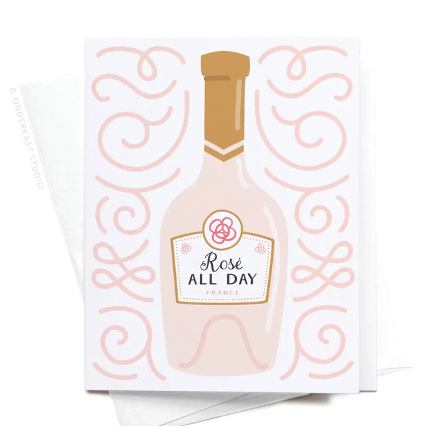 ROSE ALL DAY GREETING CARD