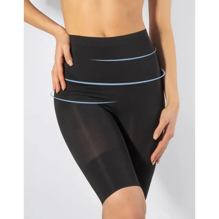 CETTE SEAMLESS SHAPING SHORTS - BLACK