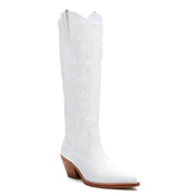 MATISSE AGENCY WESTERN BOOT - WHITE