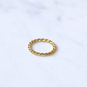 THE TWSISTED RING - GOLD
