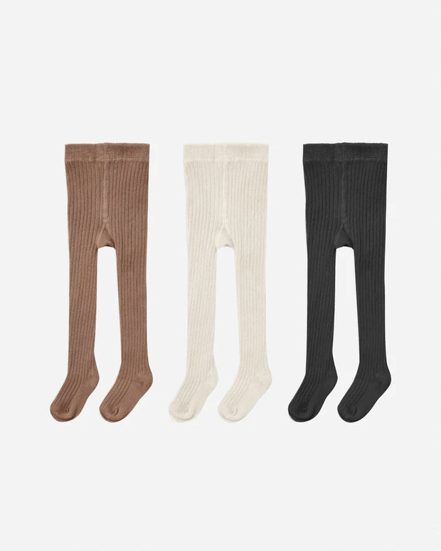 RYLEE + CRU RIBBED TIGHTS - ASSORTED COLOURS