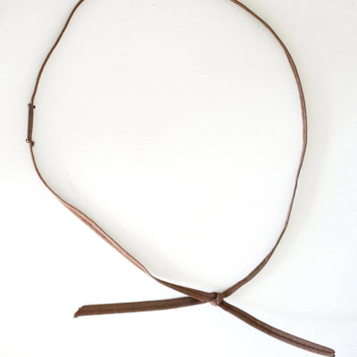 GROSGRAIN BAND - CHOCOLATE BROWN