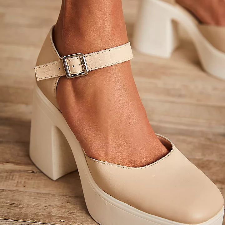 FREE PEOPLE GWEN MARY JANE SHOE - MOONLIGHT