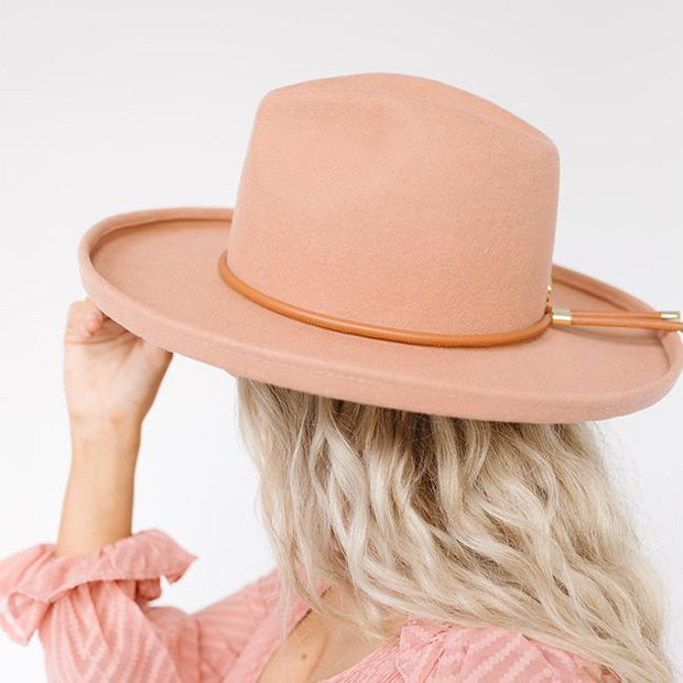 CARA LOREN HAT BAND - BROWN