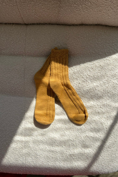 LE BON SHOPPE HUT SOCKS - OCHRE