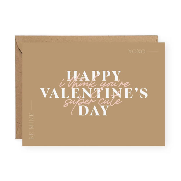 HAPPY VALENTINES DAY GREETING CARD