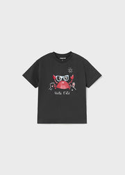 MAYORAL SS TEE - CHARCOAL