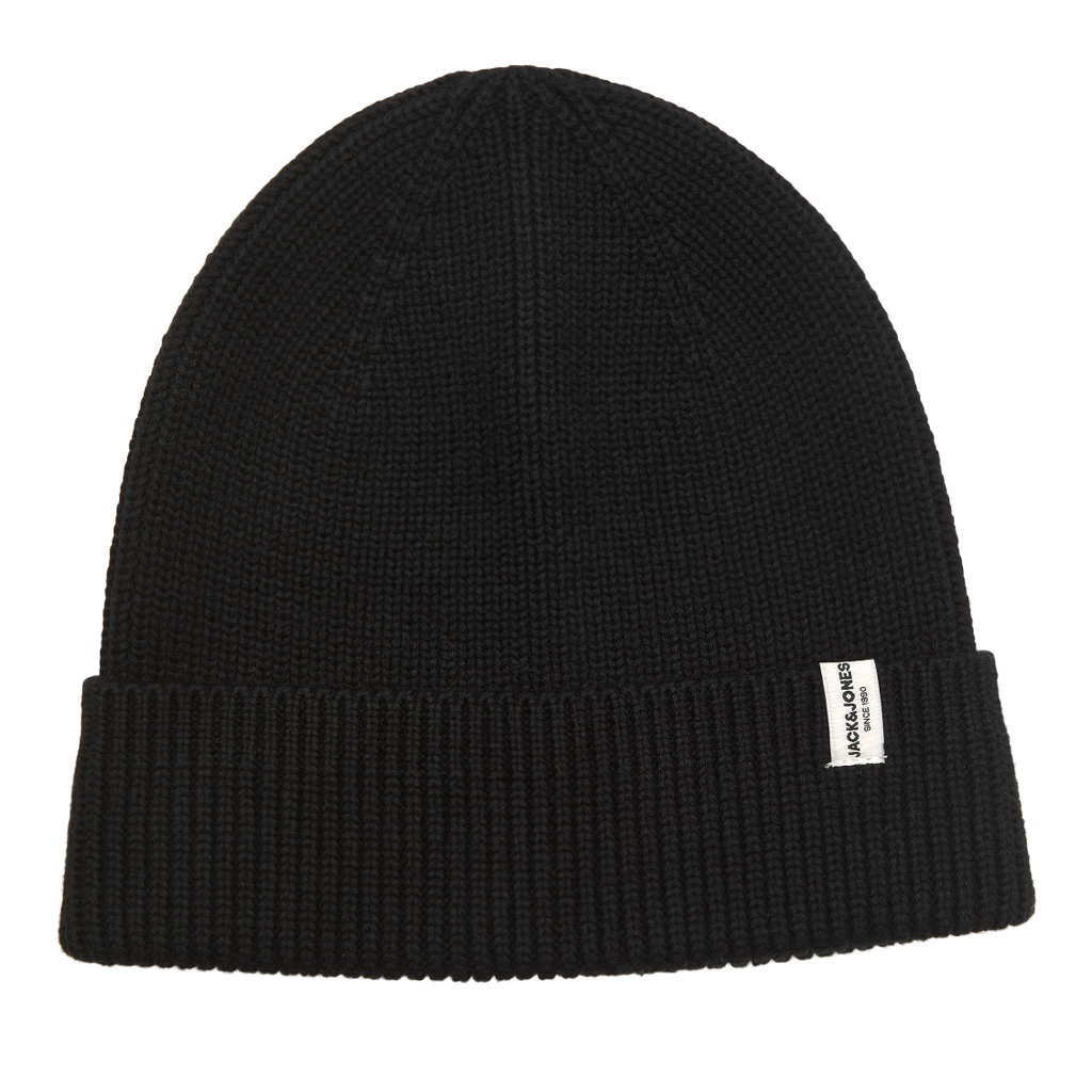 BRINK KNIT BEANIE - BLACK