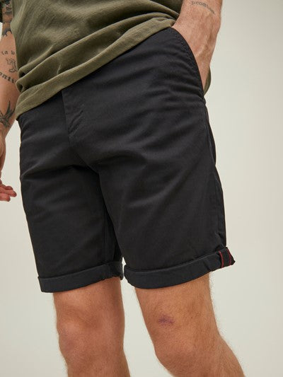 BOWIE CHINO SHORTS - BLACK