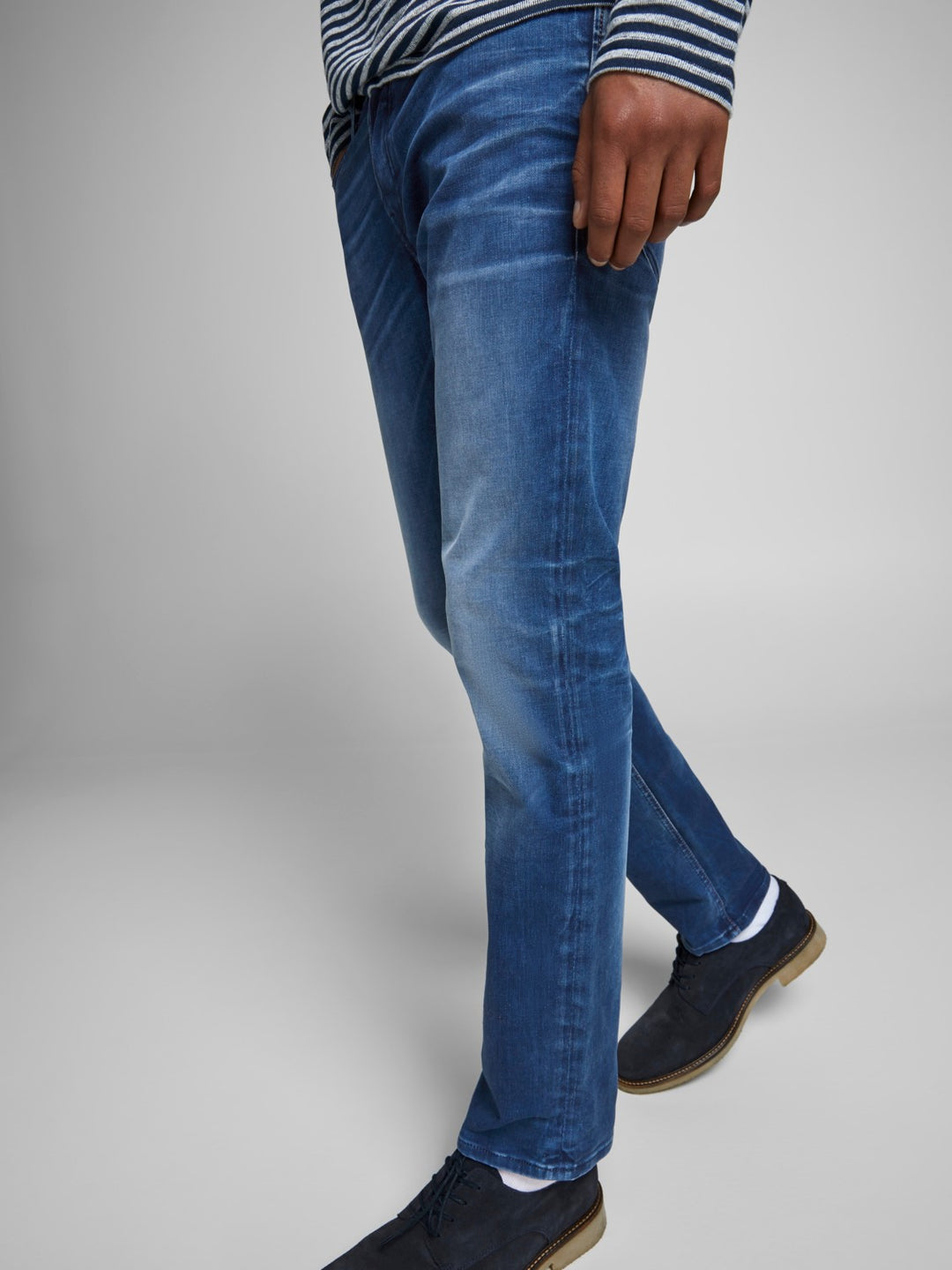 TIM SLIM FIT JEANS DRK BLUE WASH On Trend