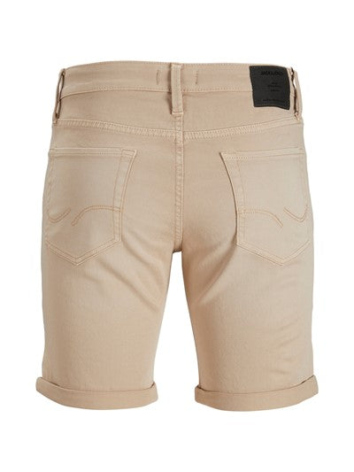 RICK DENIM SHORTS - OXFORD TAN