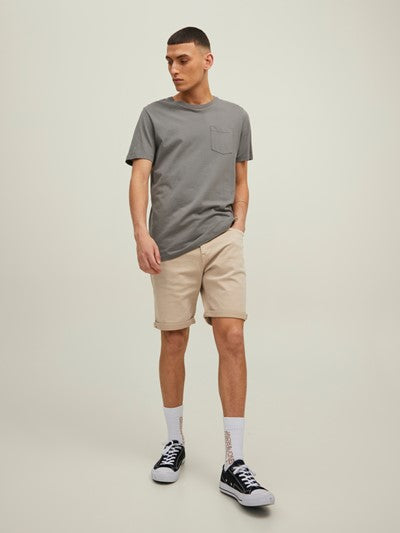 RICK DENIM SHORTS - OXFORD TAN