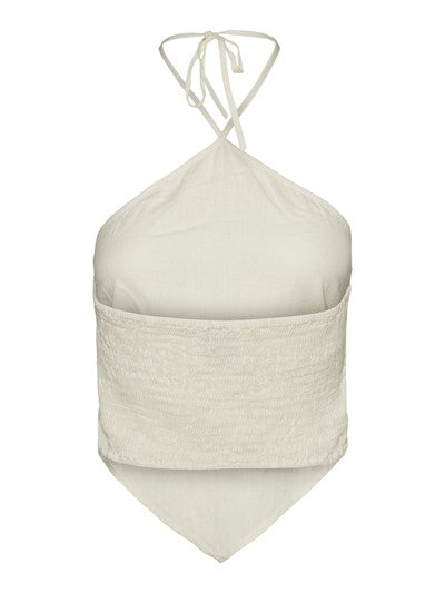 LIN HALTERNECK TANK - BIRCH