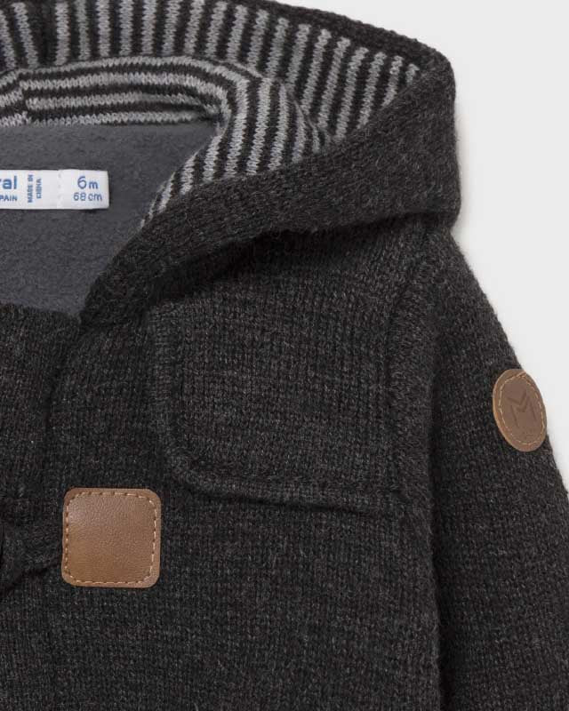 MAYORAL WARM JACKET - DARK GREY